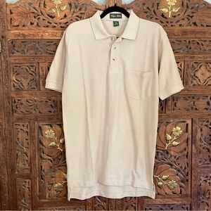 New Tiger Hill Size Medium Beige Men’s Polo Shirt